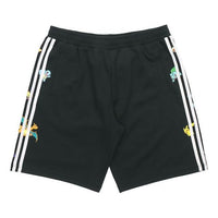 adidas neo x Pokmon Crossover Side Stripe Sports Shorts Black FM0322