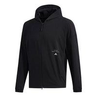 adidas Casual Sports Hooded Jacket Men's Black FM5397