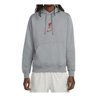 Nike Liverpool Club Pullover Hoodie 'Grey' DV2041-012