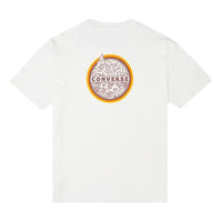 Men's Converse Logo Printing Round Neck Short Sleeve White 10022786-A01