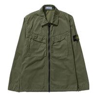 STONE ISLAND Overshirt 'Olive' 7715101WN-V0158