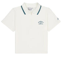 (WMNS) New Balance Athletics Half Zip Polo Shirt 'Ivory' NFE22442-IV