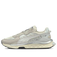 PUMA Wild Rider Low-Top Running Shoes Ivory 'Gray Silver White' 381596-01