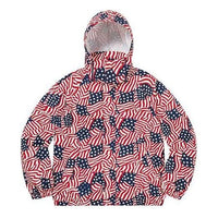 Supreme Raglan Court Jacket 'Red White Black' SUP-SS20-551