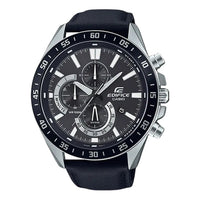 Casio Edifice Analog Watch 'Black Metallic Silver' EFV-620L-1AV