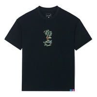 Li-Ning x Steven Harrington Cartoon Graphic T-shirt 'Black' AHSSC49-1