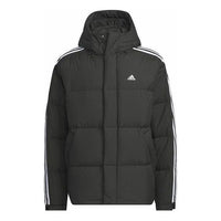 adidas Three Stripes Puffer Down Jackets 'Black' IT8732