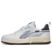 (WMNS) Li-Ning Casual Skate Shoes 'White Silver' AGCT136-4