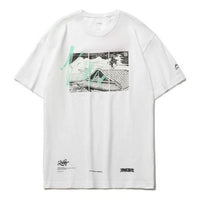 Li-Ning Skateboard Graphic T-shirt 'White' AHSR085-3