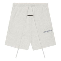 Fear of God Essentials SS21 Sweatshort 'Light Heather Oatmeal' FOG-SS21-603