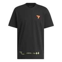 adidas Trae Prince Of Atlanta Signature T-Shirt 'Black' II7795