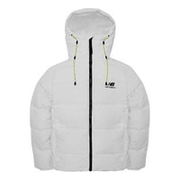 New Balance Warm Down Jacket 'White Black' AMJ04359-MUN