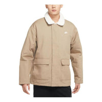 Nike fleece utility jacket 'Beige' FD6683-247