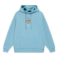 Li-Ning Sports Fashion Series Casual hooded Sports Pullover Hoodie 'Blue' AWDS593-3