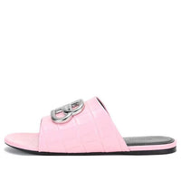 (WMNS) Balenciaga BB Cosy Mules 'Pink Black' 629537WA9D35681