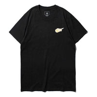 Men's Vans Asian Artist Crossover Series Printing Round Neck Short Sleeve Black VN0A4P5LBLK