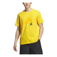 adidas Graphic Logo T-Shirt 'Yellow' IA8158