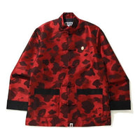 A Bathing Ape BAPE Camouflage Red Jacket 1H20-140-003