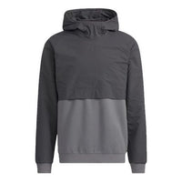 Men's adidas Terrex Fwa Hd Sweat Outdoor Sports Elastic Woven Colorblock Dark Grey H13846