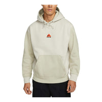Nike ACG Therma-Fit Solid Color Logo Embroidered hooded Long Sleeves Unisex Gray DH3087-072