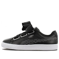 (WMNS) PUMA Basket Heart Oceanaire 'Black' 366443-01