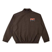 Travis Scott Cactus Trails Half-Zip Windbreaker 'Brown' CJNTOP12BROWN