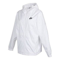 (WMNS) Nike AS W Nike Sportswear RPL WR ESSNTL WVN JKT Jacket White DD5853-100