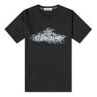 STONE ISLAND Institutional Two Graphic T-shirt 'Black' 78152NS90-V0029
