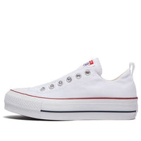 (WMNS) Converse Chuck Taylor All Star Lift Slip Ox 'White' 563457C