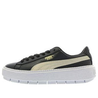 (WMNS) PUMA Platform Trace 'Black Varsity' 367728-01