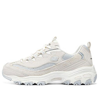 (WMNS) Skechers D'Lites 1.0 Shoes 'Beige Light Blue' 896276-NTGY