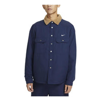 Nike SB Padded Flannel Jacket 'Navy' DQ6329-410