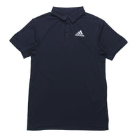 adidas HTRDY M PL2 SL Tennis Sports Polo Shirt Blue FS3777