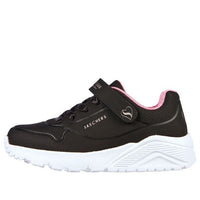 (GS) Skechers Uno Lite 'Black Pink' 310451L-BKRG