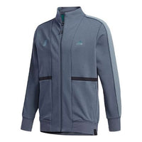 adidas Cozy Sports Stand Collar Jacket Blue FM9357