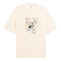 Li-Ning x Disney Graphic Loose Fit T-shirt 'Beige' AHSS255-1
