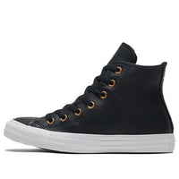 (WMNS) Converse Chuck Taylor All Star Black/Gold 568659C