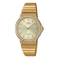 CASIO Quartz Waterproof Unisex Mens Gold Analog MQ-24G-9E