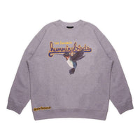 Drew House Hummingbirds Crewneck Sweatshirt 'Heather Grey' DR-FW22-450