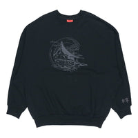 Li-Ning x Crossover Pullover 'Black Grey' AWDPB13-1