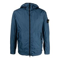 STONE ISLAND Crinkle Reps Light Hooded Jacket 'Dark Blue' 781540522-V0024