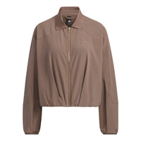 (WMNS) adidas Future Of Tech Shirt Jackets 'Brown' HY2830