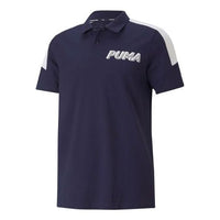PUMA Modern Sports Logo Polo T-Shirt 'Navy' 845913-06