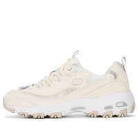 (WMNS) Skechers DLITES 'Beige' 896204-WNT