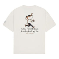 New Balance Coffee Graphic T-Shirt 'White' NEE25021-CRE