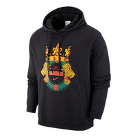 Men's Nike Basketball Sports Training Casual Fleece Lined Hooded Black DA6712-010