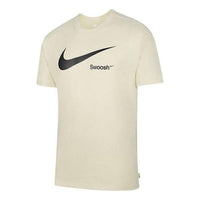 Men's Nike Alphabet Logo Printing Round Neck Short Sleeve Lime T-Shirt DX6309-244