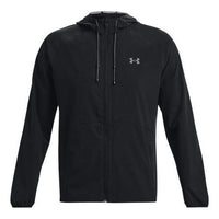 Under Armour Stretch Woven Windbreaker Jacket 'Black' 1377171-001