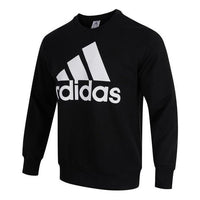 adidas Essentials French Terry Big Logo Sweatshirt 'Black' IC9324