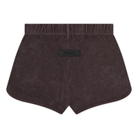 (WMNS) Fear of God Essentials SS23 Terry Beach Short 'Plum' FOG-SS23-247